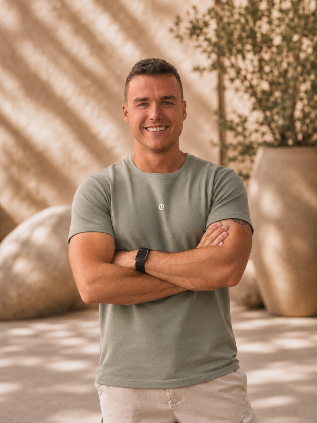 Tim van Dam, coach van de Fit Mom Methode